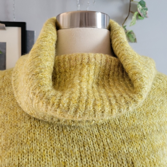 TopShop Oversized Roll Neck Pull Over Sweater Dress 0-2 - Picture 8 of 12
